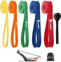 Skyhope-D ensemble de bandes de résistance Logo personnalisé accessoires de Fitness d'exercice en gros boucle d'entraînement pour Yoga Gym sacs d'exercice