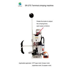 Máquina prensadora de terminales de prensado semiautomático, máquina prensadora de servo de viaje de prensado de 40mm - Product Image 5