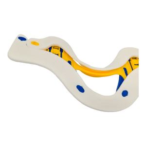 Penyangga Leher Pertolongan Pertama Manual Empat Pengaturan Penyesuaian Kerah Rehabilitasi Serviks - Product Image 2