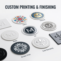 Autocollants en vinyle 3D personnalisés en relief pour l'identité de marque et l'emballage