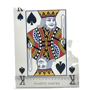 Đạo cụ ma thuật 4 lần chỉ số kích thước Jumbo Sao Poker Cá nhân hóa chơi bài - Product Image 2