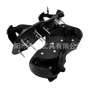 Zapatos Antideslizantes con Púas Mr Drill, Suela de Plástico Negra para Aflojar la Tierra, Trabajos de Construcción, Unisex, Todas las Temporadas - Product Image 2