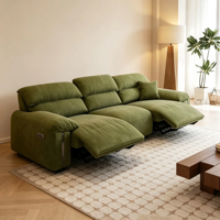 Canapé inclinable électrique VOXHOME, style nordique minimaliste, pour salon, meubles modulaires, tissu résistant aux griffures de chat