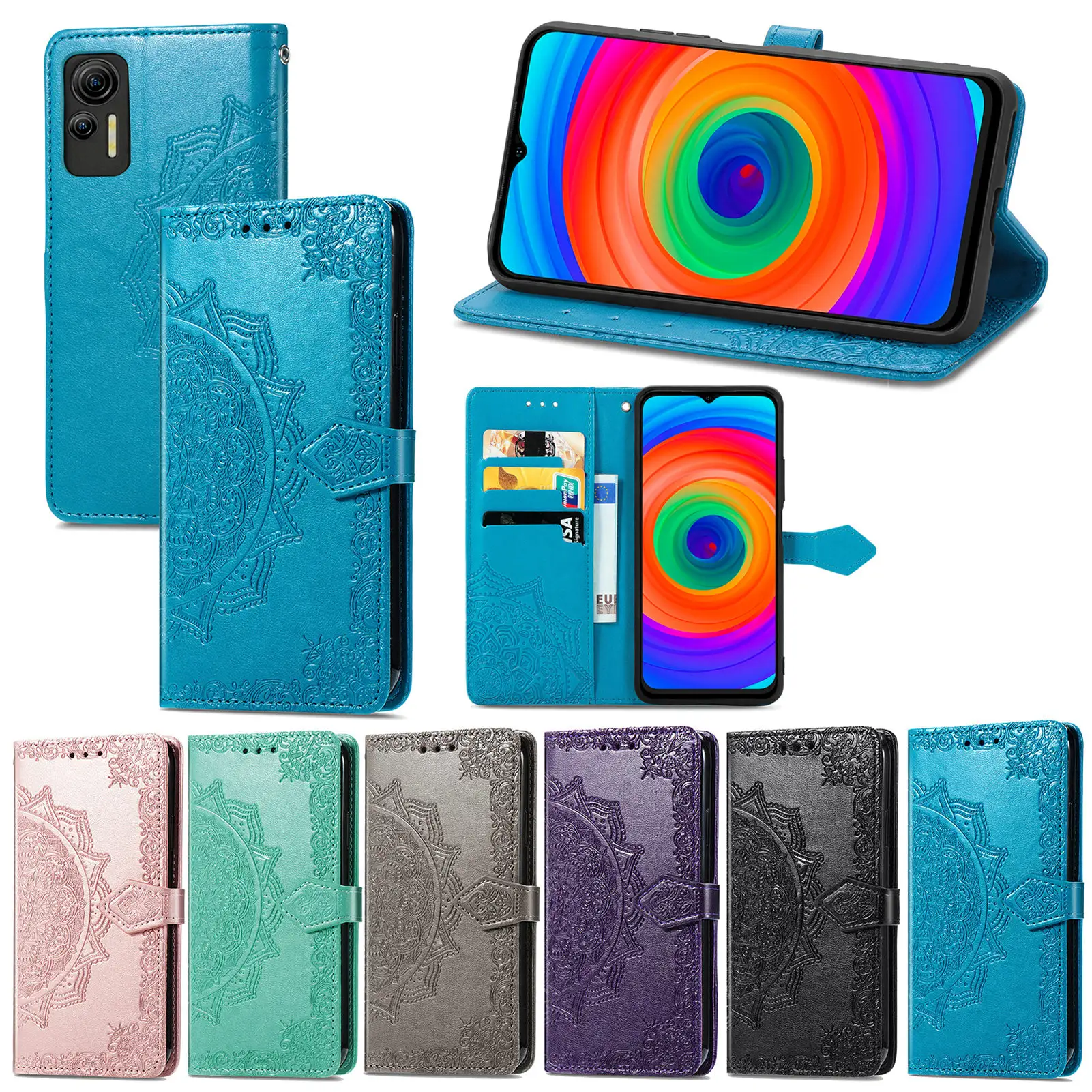 Phone Protective Leather Funda Flip Cover For Ulefone Note 14 10 11P 12 12P 13P 6T 6 Pro