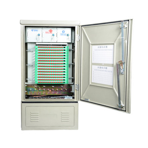 Gabinete de Conexión de Fibra Óptica de 3 ISP y <span class=keywords><strong>1</strong></span> Gabinete, <span class=keywords><strong>192</strong></span> Núcleos, Exterior, Impermeable, Caja de Fusión TCP, FTTH ODC, Montaje en Suelo - Product Image 3