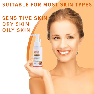 Espuma Limpiadora Facial de Cúrcuma de Marca Blanca con Minerales y Hierbas, Hidratante, Iluminadora de la Piel y Eliminadora de Puntos Negros - Product Image 5