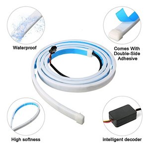 Bande LED RGB colorée et dynamique ADT de 47,6 pouces pour coffre de voiture, clignotants dynamiques, feux arrière, feux de jour LED - Product Image 3