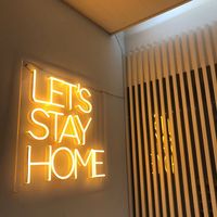 Venta superior letras románticas con nombre, letrero de luz de neón Led personalizado, palabras de luz de neón para Decoración