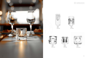 Hot Sale Glass Candlestick 4 Hple Tealight Candle Holder Home Interior Decor Candle Holders for <b>Christmas</b> Wedding Decoration - Product Image 6