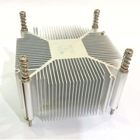 Dissipateur thermique à ailettes en aluminium pour processeur, serveur, lampe, amplificateur, projecteur, équipement, carte PCB, puce IC