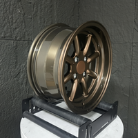 Jantes en alliage forgé X-RIMS 5x114.3 5x112 15-20 pouces à rayons bronze pour JDM Classic