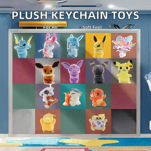 Juguete <span class=keywords><strong>de</strong></span> Peluche Súper Suave al por Mayor, Llavero <span class=keywords><strong>de</strong></span> Gengar, Clefairy, Charmander, Conejo, Minun, Mew, Mimikyu, Slowpoke, Togepi, Clip <span class=keywords><strong>de</strong></span> Algodón PP - Product Image 2