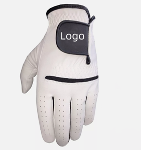 Guantes de golf Premium Cabretta Leather Custom Logo Guantes de golf transpirables cómodos y duraderos - Product Image 2