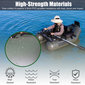 <span class=keywords><strong>Bateau</strong></span> pneumatique de pêche Reachsea pour 1 personne, capacité de 5,6 pieds, couleur verte, petit <span class=keywords><strong>bateau</strong></span> pneumatique pour yacht - Product Image 6