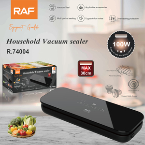 เครื่องซีลสูญญากาศ RAF R.74004 ขนาด 30 ซม. พร้อมหน้าจอดิจิตอลระบบสัมผัส ควบคุมการซีลแบบเดี่ยวและซีลสูญญากาศสำหรับการ<span class=keywords><strong>เก</strong></span>็บรักษาอาหารที่บ้าน - Product Image 2