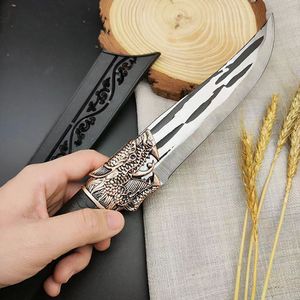 Cuchillo para deshuesar Longquan, con cabeza de dragón, cuchillo afilado para deshuesar, cuchillo para matar pescado, cuchillo de chef, cuchillo para matar cerdos, cuchillo para cortar en cubos. - Product Image 3