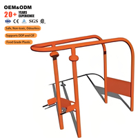 SageDelightRides - Equipo de Ejercicio Personalizado para Exteriores, Estación de Fitness, Estructura de Escalada para Niños, Plástico LLDPE y Acero, para Escuelas y Parques, OEM