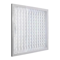 Le plus récent haute puissance 96W/120W 2x2 LED rétro-éclairé carré Grille panneau lumineux couleur blanche pour bureau boutique hôpital bibliothèque laboratoire