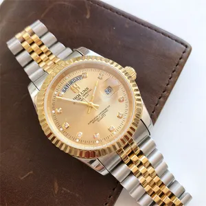 Часы наручные HOLUNS HLS001 Мужские кварцевые, роскошные брендовые наручные, с календарем из нержавеющей стали, с золотым бриллиантом