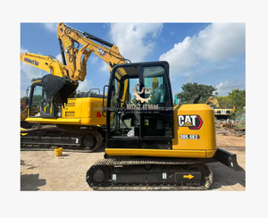 Japan Original Caterpillar CAT305.5E2 Hydraulic <b>Tracked</b> Excavator Used 2019 5500KG for Engine Motor Gearbox <b>Pump</b> Bearing PLC - Product Image 1
