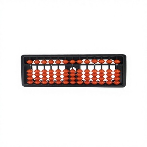 Spillbox 13 Rods Brown Lightweight Educational Plastic Abacus Math Counting <b>Tool</b> for Kids Students School Classroom Learning Aid - Product Image 2