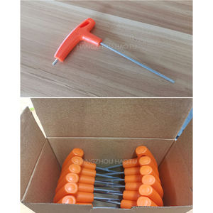 Thoải mái grip Metric Ergonomic t Loại xử lý công cụ sửa chữa Hex Allen cờ lê - Product Image 6