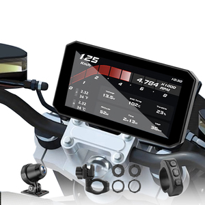 Carplay Android Auto <span class=keywords><strong>HD</strong></span> 1080P IPS màn hình cảm ứng chất lượng cao bán buôn xe máy BT 5.0 <span class=keywords><strong>GPS</strong></span> - Product Image 1