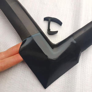 Bande d'étanchéité noire en forme de T pour boîte de stockage d'énergie, résistante aux hautes températures, en caoutchouc et plastique, pour armoire, conteneur, boîte standard - Product Image 1