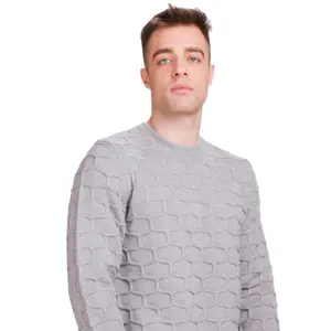 Murales men's crew neck sports sweater highest quality Italian manufacturer for sale and export