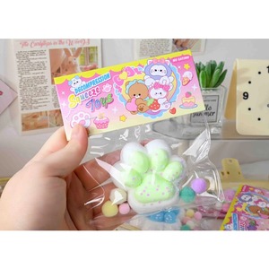 Jouets sensoriels anti-stress en forme de patte de chat, personnalisables, vente en gros d'usine, pour enfants, réduction de l'anxiété - Product Image 6