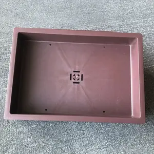 Macetas Rectangulares de Plástico Poco Profundas de 34 cm (13,38 Pulgadas) para <span class=keywords><strong>Entrenamiento</strong></span> de Bonsáis, Macetas para Cactus, Macetas para Flores, Macetas para Árboles Bonsái - Product Image 3