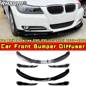 สปอยเลอร์หน้าสำหรับ BMW ซีรีส์ 3 E90 E91 LCI 320i สำหรับ BMW ซีรีส์ 3 E90 E91 LCI 320i ปี 2009-2012 อุปกรณ์ตกแต่งรถยนต์ - Product Image 1