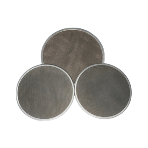 Tùy chỉnh siêu dày đặc 304/316 thép không gỉ lọc lưới đĩa tròn lưỡi dệt dây lưới màn hình đĩa - Product Image 4