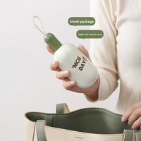 Brosse de nettoyage multifonctionnelle en plastique extensible à long manche pour tasses, thermos et biberons, avec poignée métallique, idéale pour les voyages de bébé