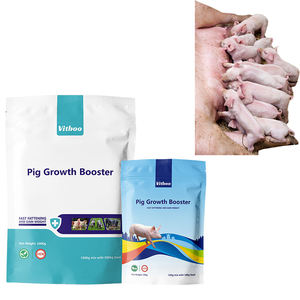 Vitboo Compléments Alimentaires en Vrac pour Porcs Accélérateur de Croissance Aliment pour Porcelets Supplément Alimentaire pour Porcs Charcutiers Booster de Croissance - Product Image 2