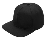 Gorras de Béisbol con Logotipo Personalizado, Lisas, con Visera Plana, 6 Paneles, de Algodón, Ajustables, Unisex, Estilo Hip Hop, con Cierre a Presión