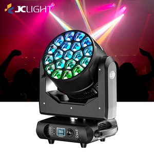 Luz Led de cabeza móvil 4 en 1 para Dj, dispositivo de iluminación profesional de 19x15 vatios, con Zoom de lavado <span class=keywords><strong>B</strong></span> Bee Eye K10, Rgbw, 19 unidades - Product Image 1