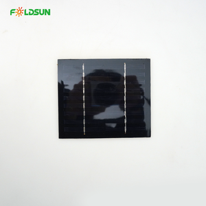 Foldsun ánh nắng mặt trời Powered bán buôn quang điện đầy đủ màu đen bóng Pet hiệu quả cao 22.7% CE ROHS cho mini panel năng lượng mặt trời - Product Image 2