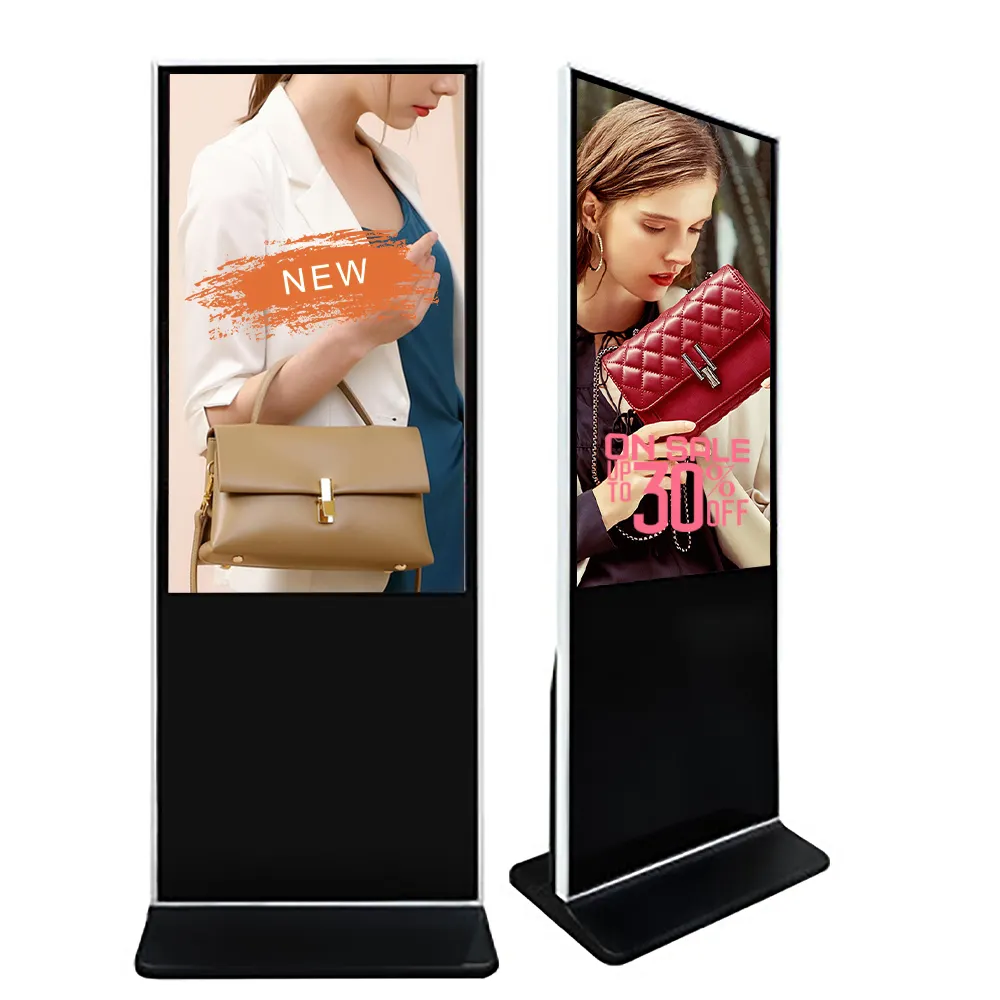 AMV digital signage advertising display fornitore di colori interni LED display LCD