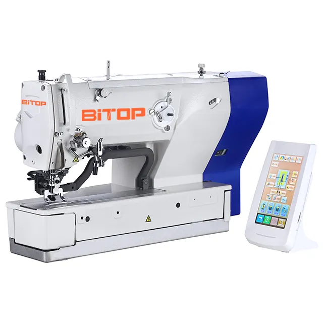 BT-1790A computerized straight button holing machine Single Needle Button Holing Sewing Machine computer button hole machine