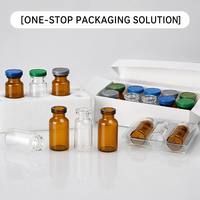 Flacons diffuseurs en verre borosilicaté neutre de type I, qualité pharmaceutique ISO 8362, à col serti, sérigraphiés, fournis directement par l'usine