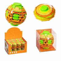 Creatieve Magische Bonen Draaiende Bal Fidget Spinner Hamburger Fruit Stressverlichtende Speelgoed Plastic SY SPEELGOED voor Kinderen Volwassenen ADHD Zintuiglijk Speelgoed