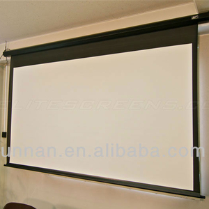 Xách tay 100inch & 300inch màn hình máy chiếu Trắng vật liệu mềm phí<span class=keywords><strong>a</strong></span> trước và phí<span class=keywords><strong>a</strong></span> sau màn hình chiếu làm bằng nhự<span class=keywords><strong>a</strong></span> bền - Product Image 2