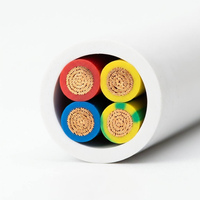 Câble de commande flexible Purorigin RVV 4 conducteurs 300V 4 AWG en cuivre, isolé et gainé PVC, pour connexion d'équipement électrique CN