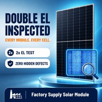 Panneau Solaire Monocristallin Noir 730W N en Gros, Efficacité 23,5%, 132 Demi-Cellules, Cadre en Alliage d'Aluminium Anodisé