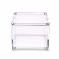Boîte de rangement magnétique en acrylique transparent haute résistance aux UV, aimant puissant, thème animaux, écologique, collection Elite Trainer Box Booster Case