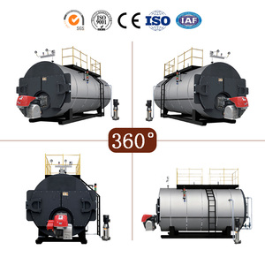 Chaudière <span class=keywords><strong>à</strong></span> vapeur YG série WNS, <span class=keywords><strong>à</strong></span> trois passages, <span class=keywords><strong>à</strong></span> tubes de fumée, <span class=keywords><strong>à</strong></span> circulation naturelle, haute efficacité, entièrement automatique, avec brûleur <span class=keywords><strong>à</strong></span> huile usagée - Product Image 2
