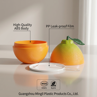 Pot cosmétique carré réaliste en plastique ABS de 100g, emballage créatif pour soins de la peau à la vitamine C, conteneur de qualité alimentaire, couleurs personnalisées