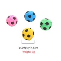 Jouet à mâcher pour chat de petite taille, de luxe, simple, en forme de dessin animé, écologique, balle de dressage pour animaux de compagnie, ballon de football en latex élastique pour chien – Nouveauté du fabricant