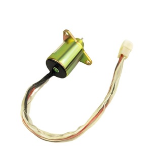 Vanne solénoïde d'arrêt d'incendie M810324 pour excavatrice, coupure de carburant, température normale, milieu huileux - Product Image 1